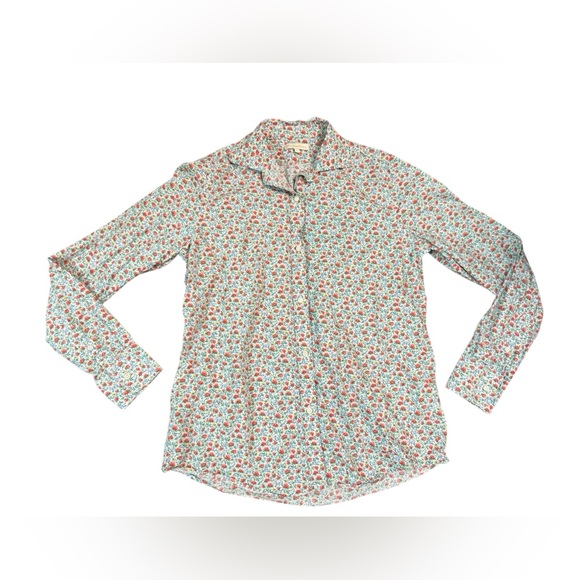 ANN MASHBURN Tops - Ann Mashburn Floral Button Down Size Medium